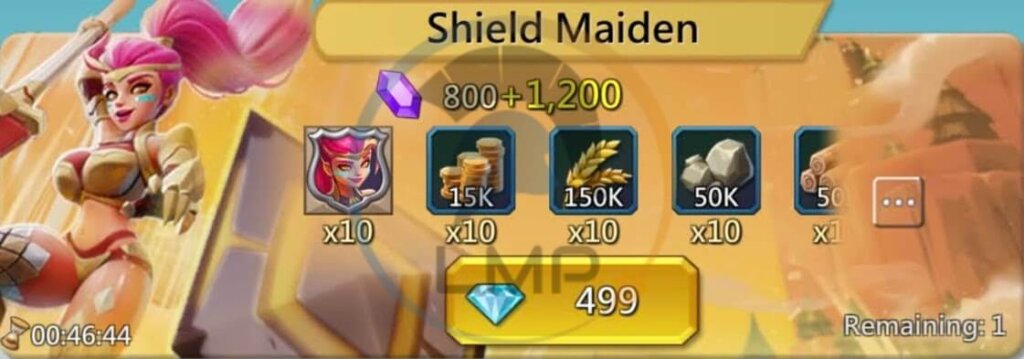 Shield Maiden Pack Lords Mobile Lords Mobile Pro