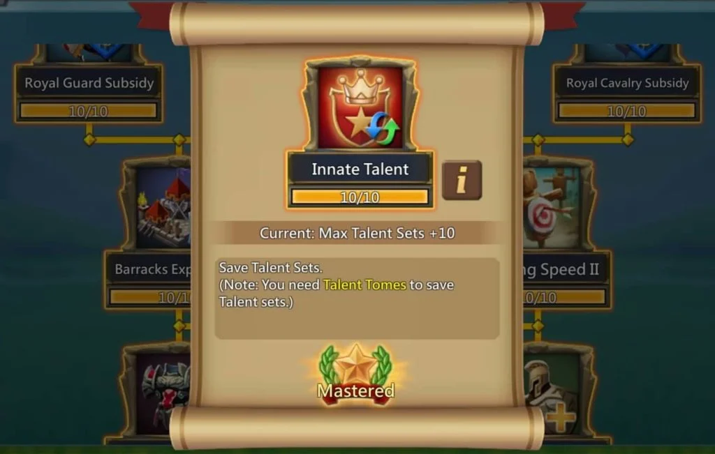 What talents i should focus on ? : r/lordsmobile