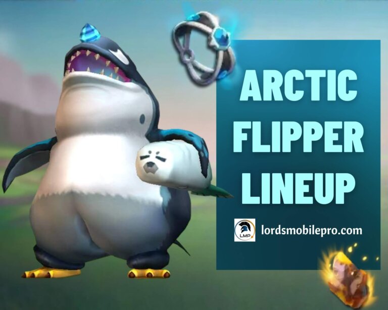 Arctic Flipper Hero Lineup Lords Mobile
