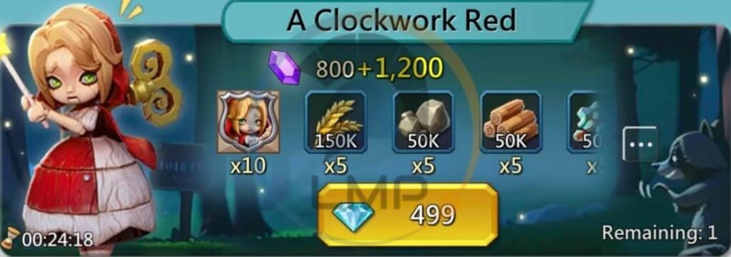 A Clockwork Red Pack Lords Mobile - Lords Mobile Pro