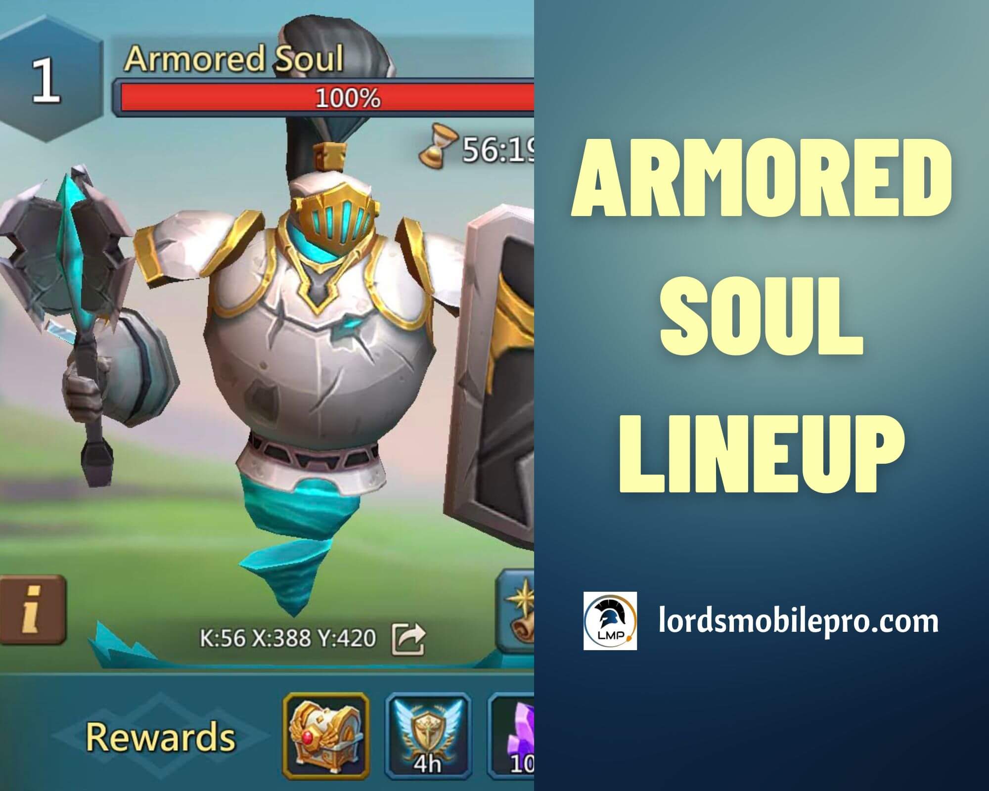 Lords Mobile NEW HERO SHIELD MAIDEN