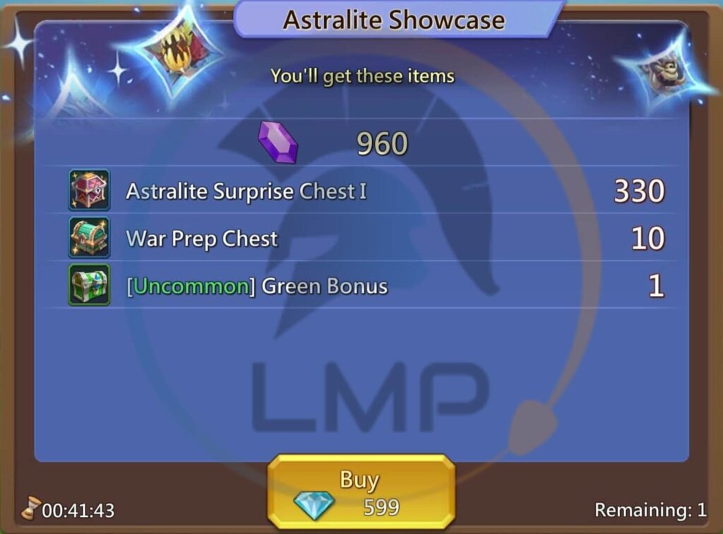 Astralite Showcase Pack Lords Mobile Lords Mobile Pro 4758