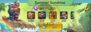Summer Sunshine Pack Lords Mobile